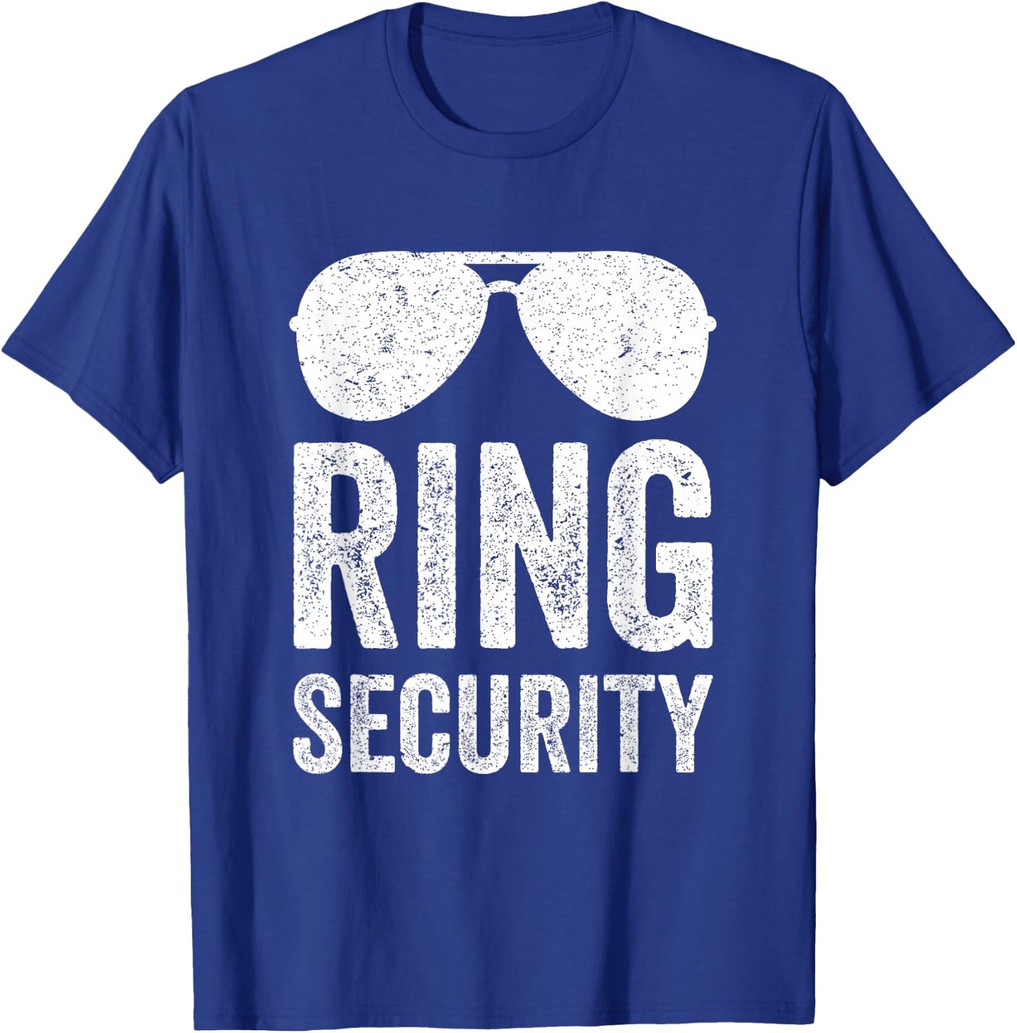 Ring Security Funny for Ring Bearer Boys Youth Men T-Shirt - T-Shirt | Royal