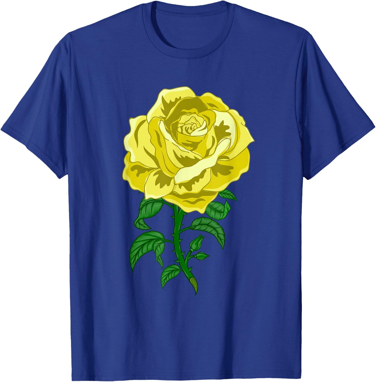 Rose Flower Hobby Gardener Gardener - Garden Yellow Rose T-Shirt - T-Shirt | Royal