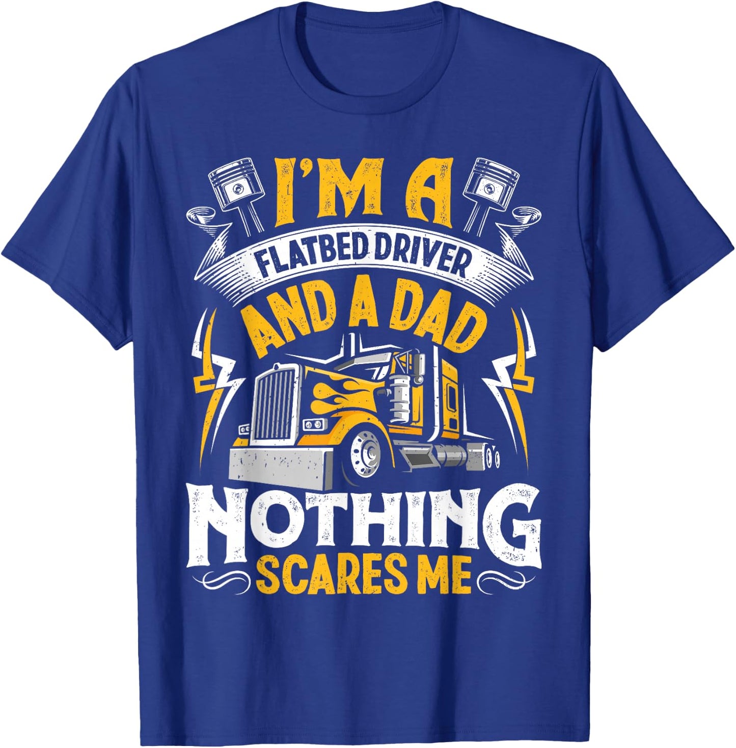 Flatbed Truck T-Shirt - T-Shirt | Royal