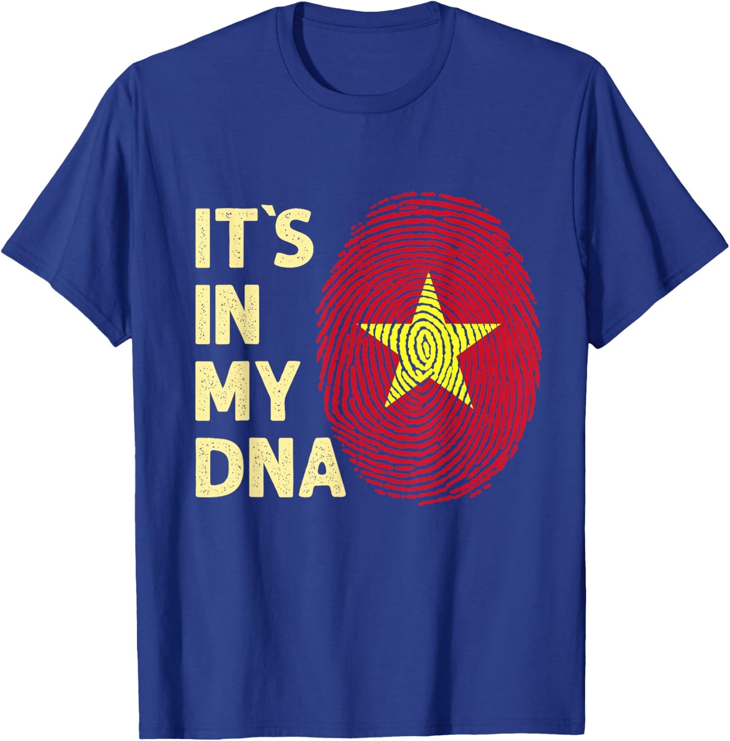 Vietnam in My DNA Vietnam Flag Team Vietnam T-Shirt - T-Shirt | Royal