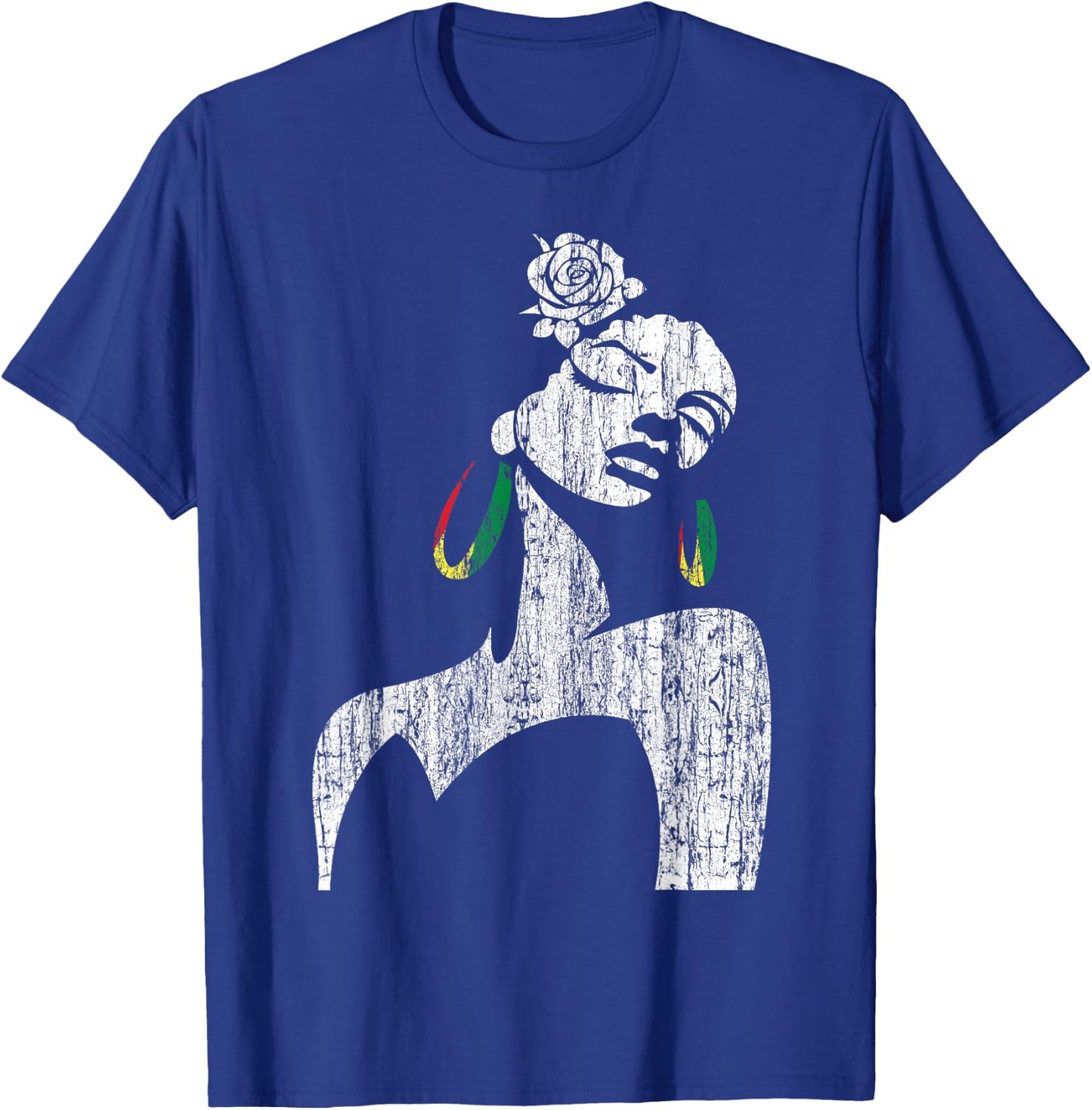 Afro Diva Black Girl Magic Shirt Africa Natural Melanin T-Shirt - T-Shirt | Royal