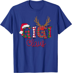 Merry Christmas Gigi Claus T-Shirt - T-Shirt | Royal