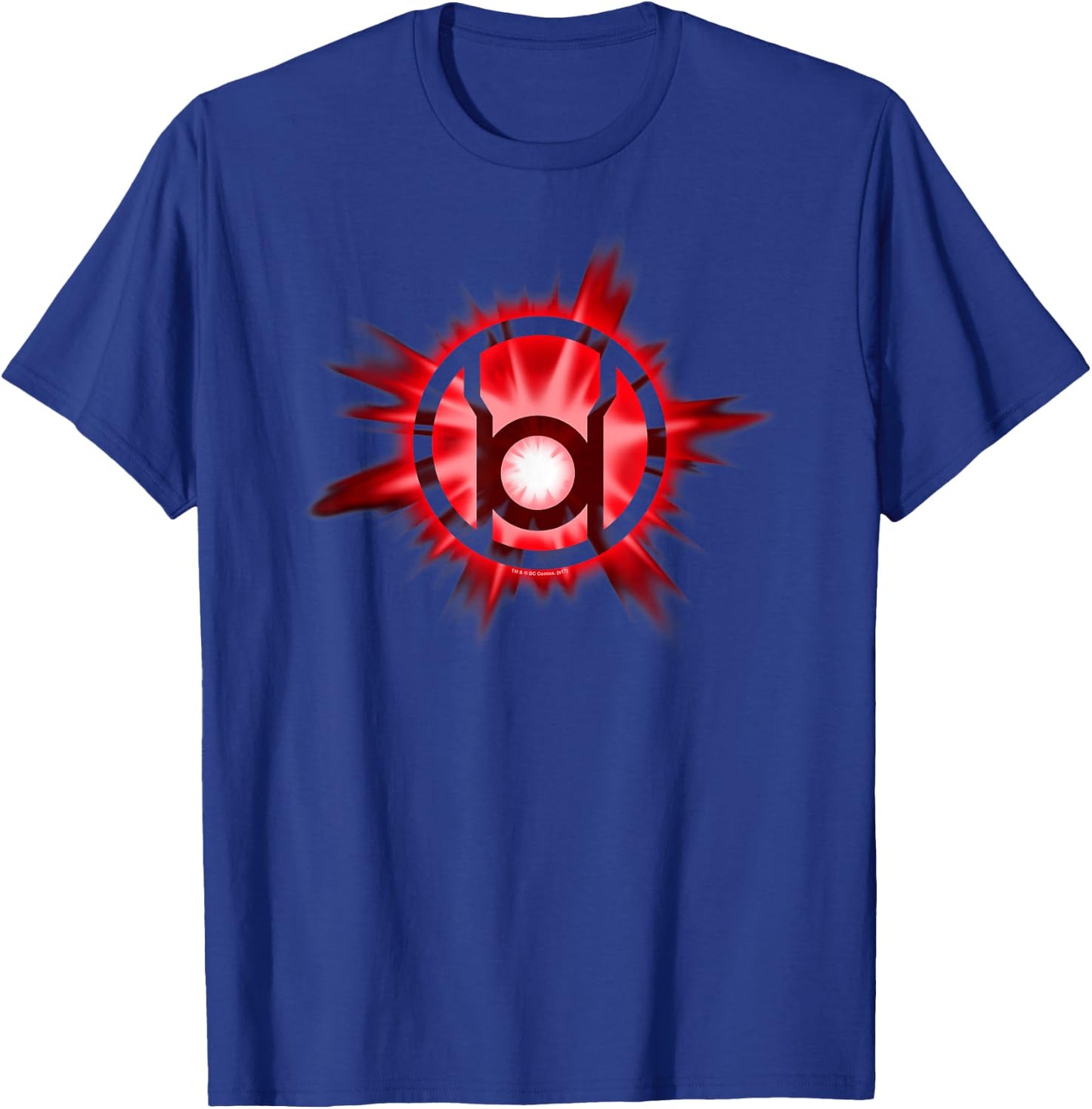 Green Lantern Red Glow T Shirt T-Shirt - T-Shirt | Royal