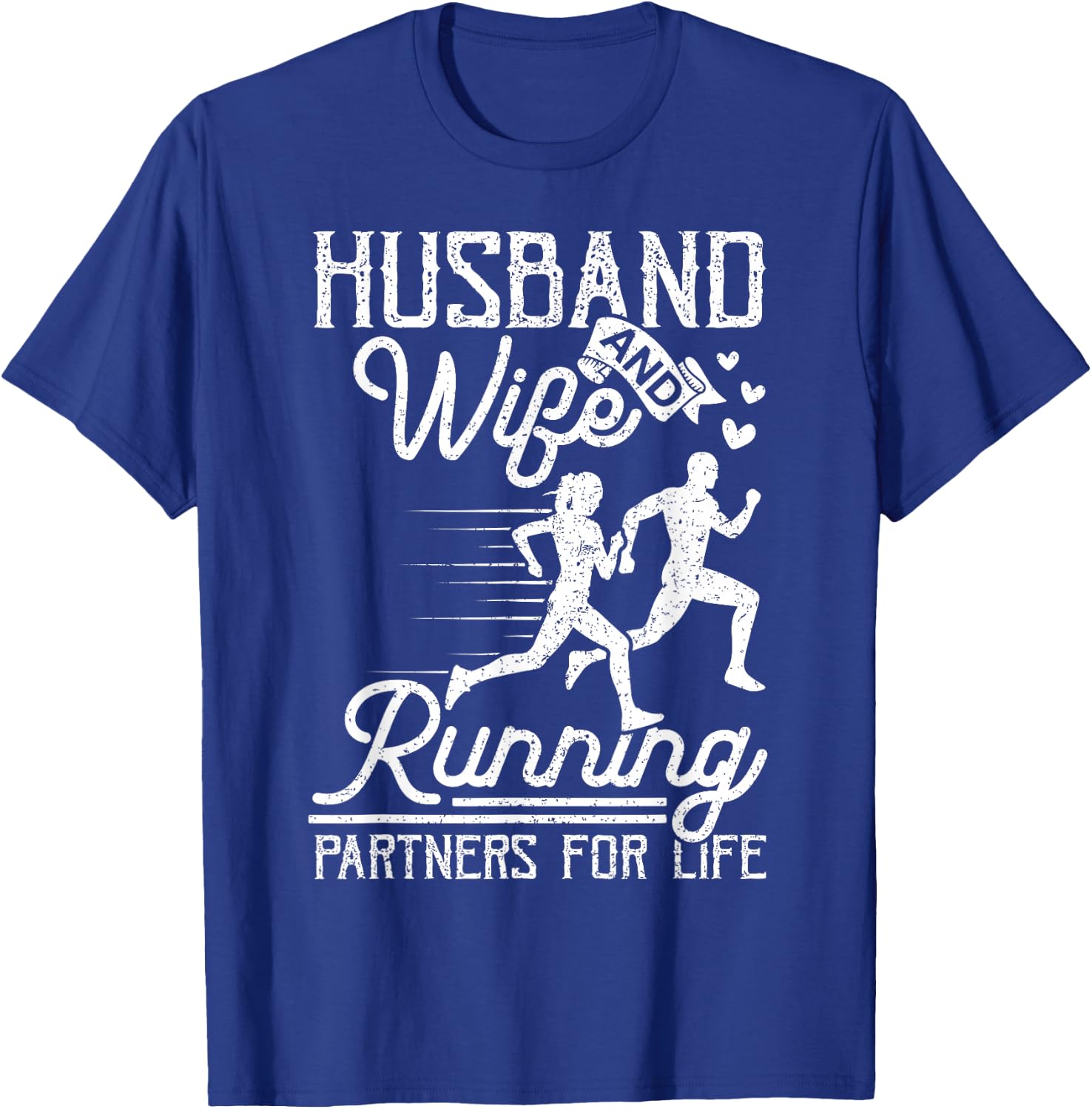 Fitness Running Shirt - Matching Couples Workout Outfits T-Shirt - T-Shirt | Royal