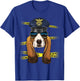 Basset Hound Police Basset Hound K-9 Dog Lover T-Shirt - T-Shirt | Royal