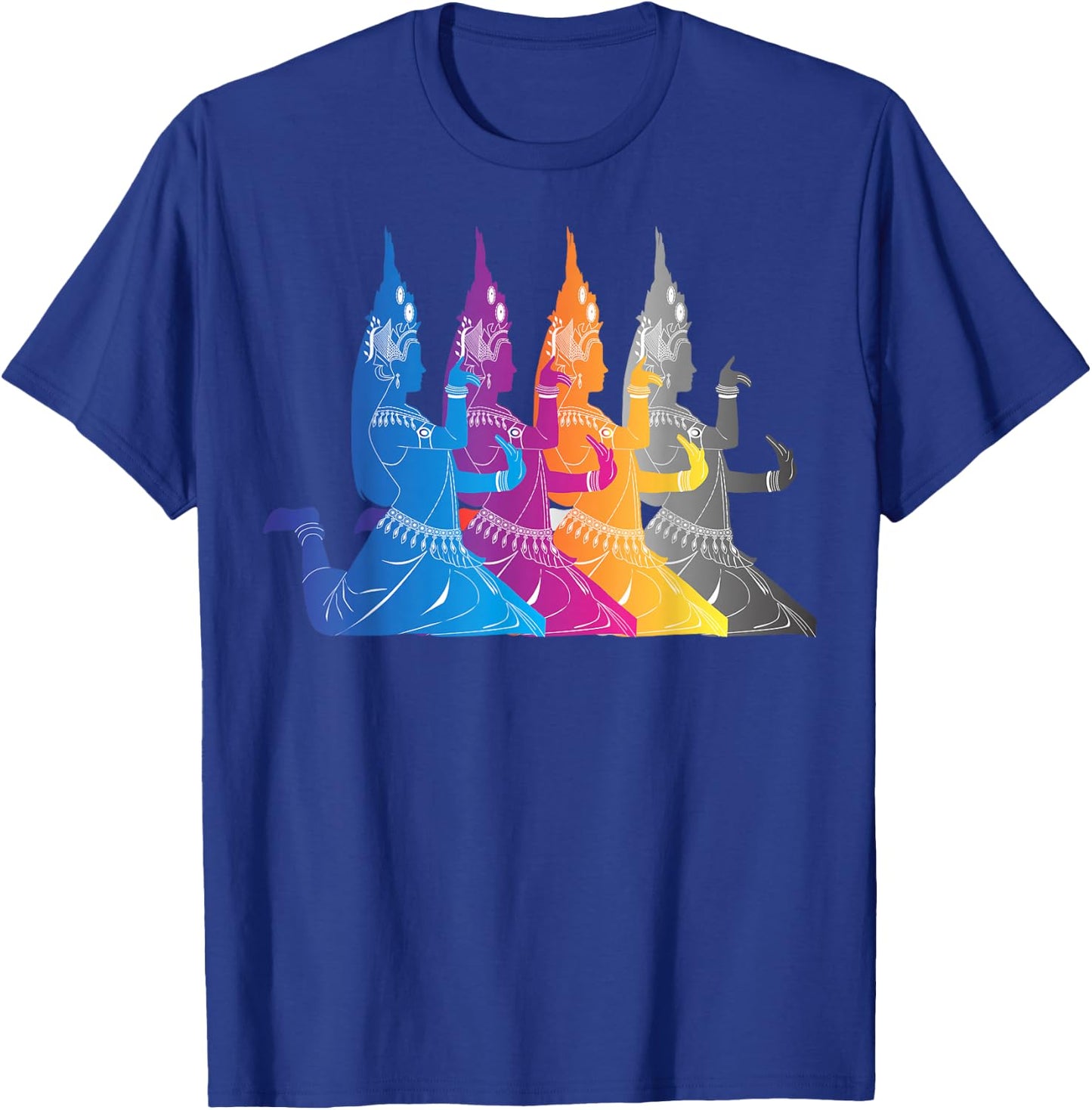 Southeast Asian Colorful Traditional Dance Thailand Cambodia T-Shirt - T-Shirt | Royal