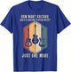 How Many Guitars Gifts Guitar Players Music Vintage T-Shirt - T-Shirt | Royal