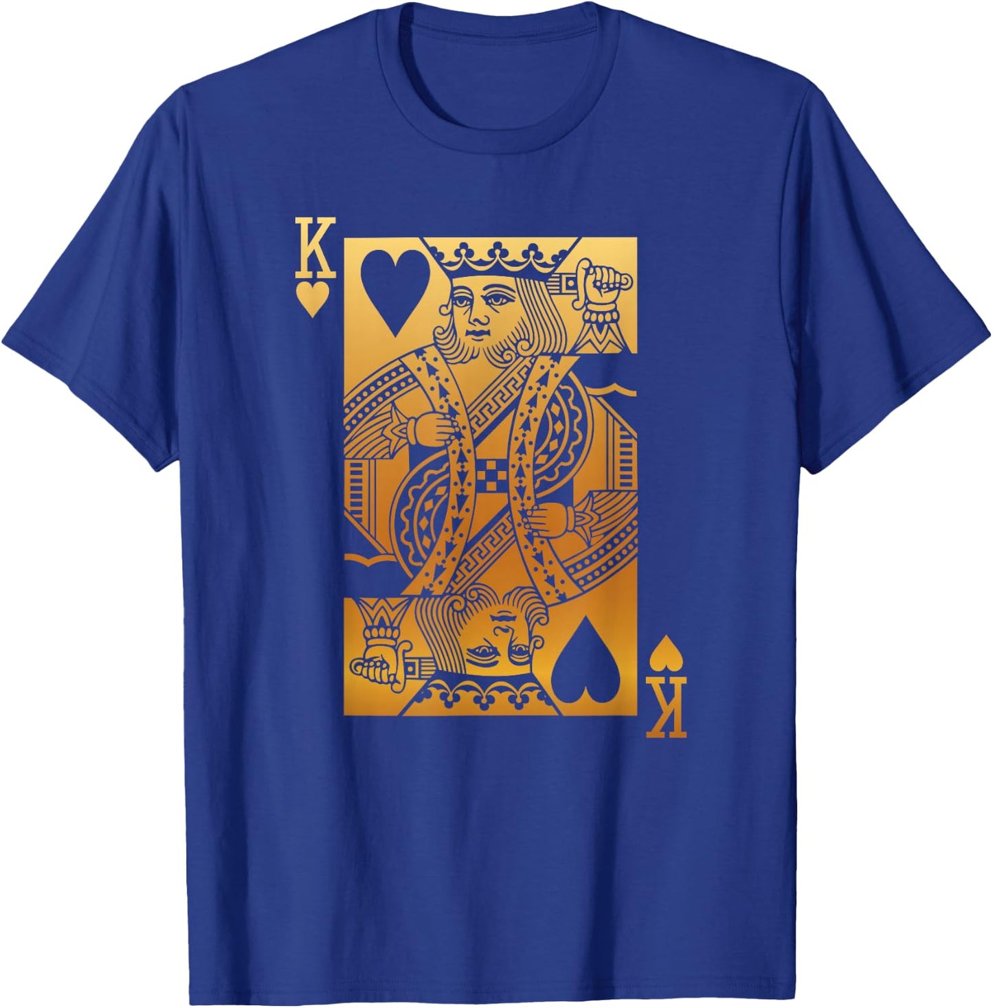 King of Hearts Card T-Shirt - T-Shirt | Royal