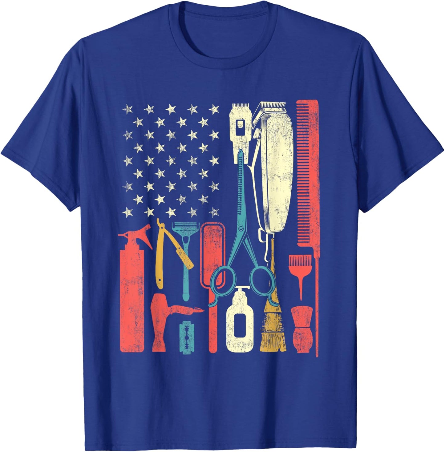 Barber Hairdresser Hair Stylist Coiffeur Haircut Hairstylist T-Shirt - T-Shirt | Royal