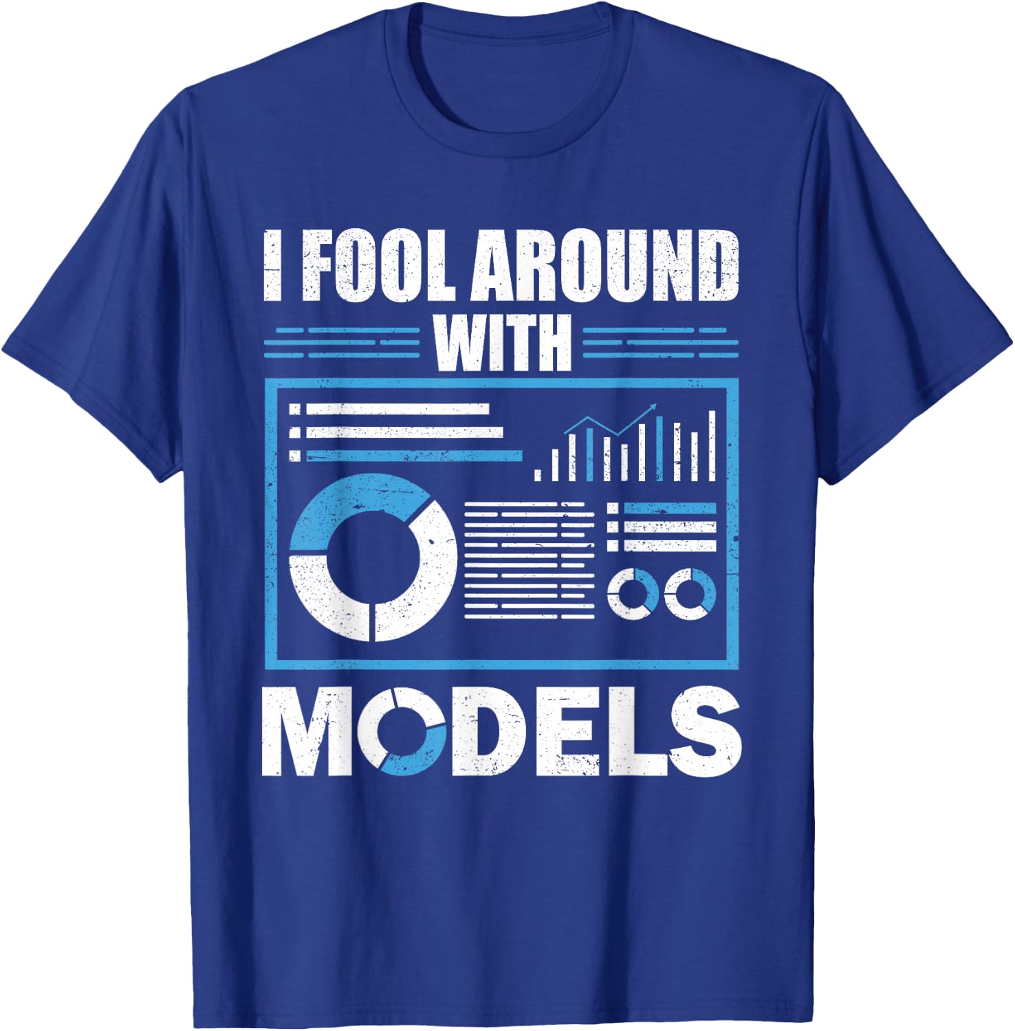 Funny Data Analyst T-Shirt - T-Shirt | Royal