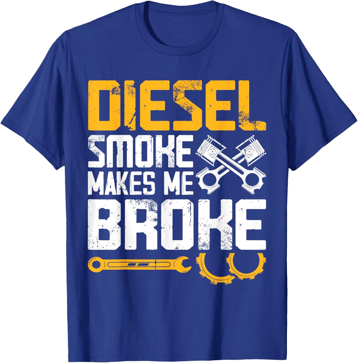 Diesel Smoke Makes Me Broke T-Shirt - T-Shirt | Royal