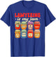 Lawyer Attorney Funny Law School Student Lawyering is My Jam T-Shirt - T-Shirt | Royal