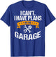 Diesel Mechanic Design On Back Of Clothing T-Shirt - T-Shirt | Royal