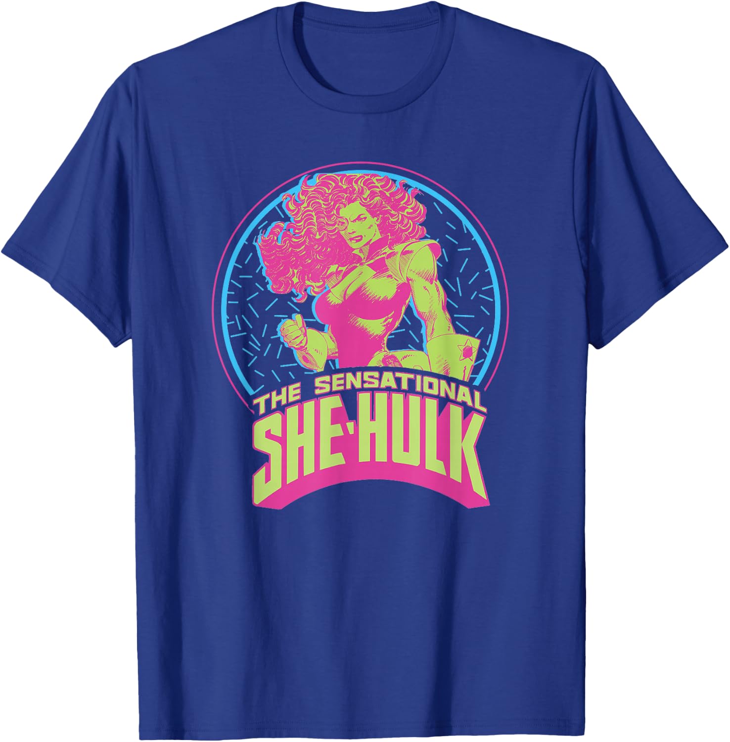 Marvel The Sensational She-Hulk Comic 90s T-Shirt - T-Shirt | Royal