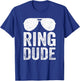 Cute Boy's Ring Dude Bearer Funny Wedding T-Shirt - T-Shirt | Royal