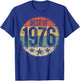 Best of 1976 Sunset 50th Birthday Gift Men Women 50 Year Old T-Shirt - T-Shirt | Royal