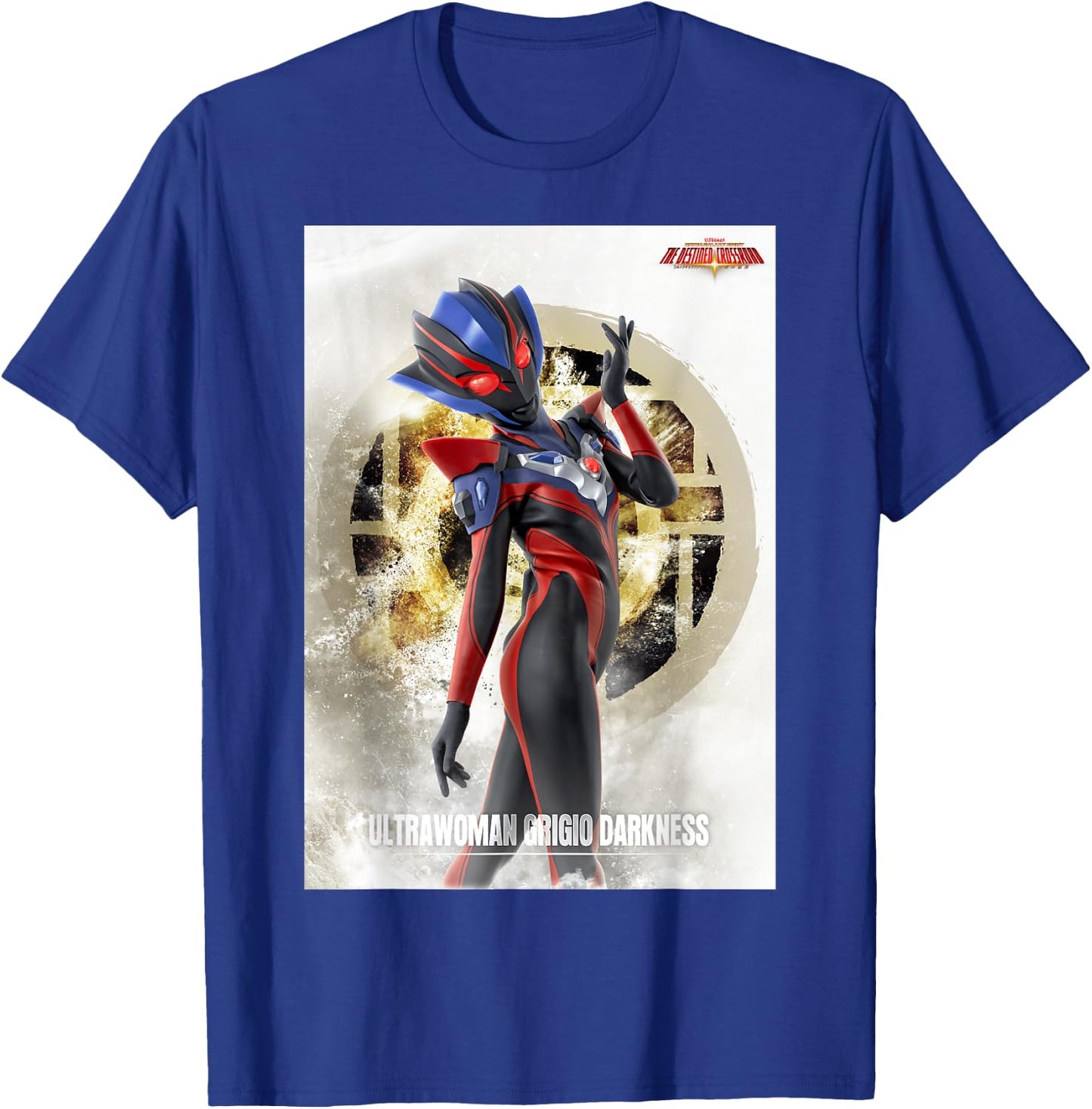 ULTRAWOMAN GRIGIO DARKNESS Ultra Galaxy Fight 3 UGFTDC T-Shirt - T-Shirt | Royal