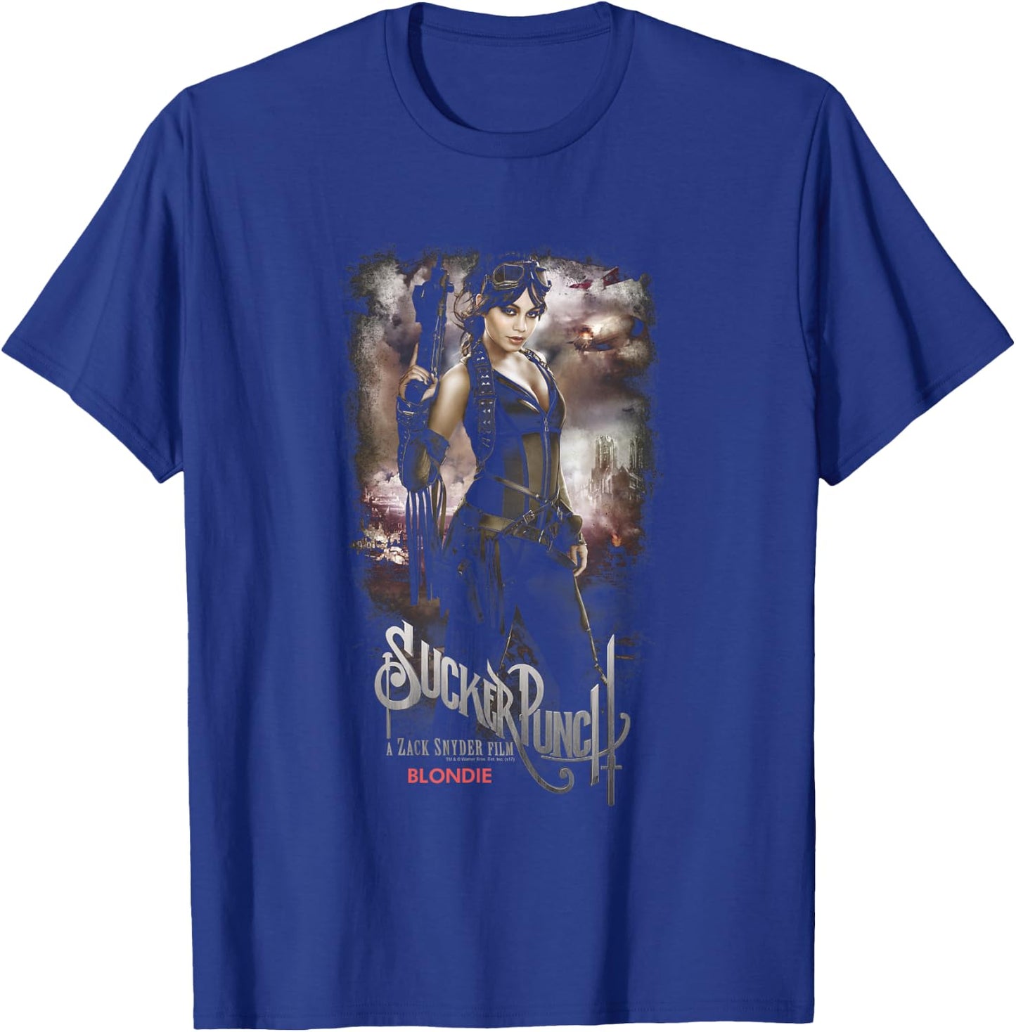 Sucker Punch Blondie Poster T-Shirt - T-Shirt | Royal