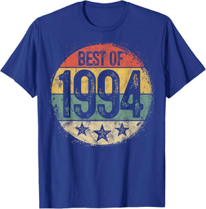 Best Of 1994 31st Birthday Gifts Women 31 Year Old T-Shirt - T-Shirt | Royal