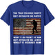 A True Soldier Fights Not Because He Hates What's in Front T-Shirt - T-Shirt | Royal