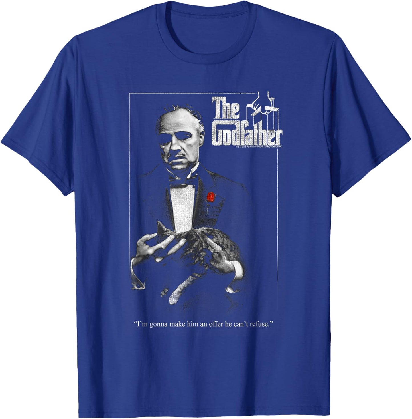 The Godfather Poster T-Shirt - T-Shirt | Royal