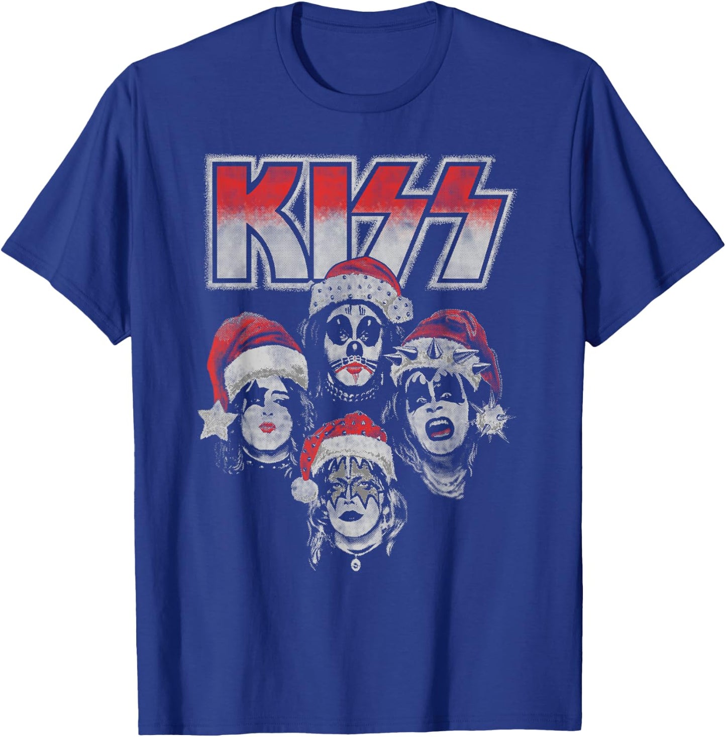 KISS - Detroit Rock Santa T-Shirt - T-Shirt | Royal
