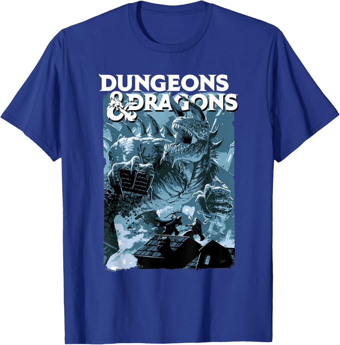Dungeons & Dragons Tarrasque Design T-Shirt - T-Shirt | Royal