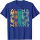 Aloha Hawaii Vintage Surfboard T-Shirt - T-Shirt | Royal