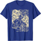 Lucky Cat Maneki-Neko Japanese Good Luck Japan Life T-Shirt - T-Shirt | Royal