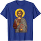 Jesus Christ Icon Greek T-Shirt - T-Shirt | Royal