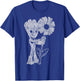 Marvel Guardians of The Galaxy Groot Flower Portrait T-Shirt - T-Shirt | Royal