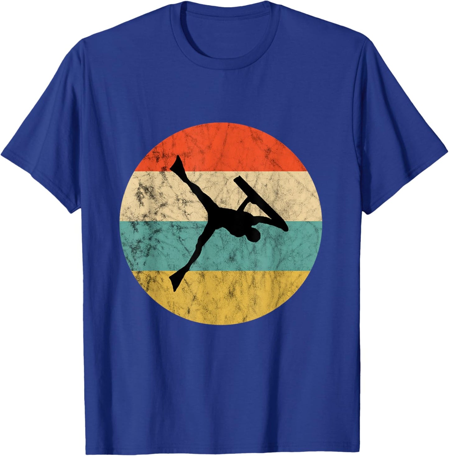 Bodyboarder Vintage Retro Sunset Surfing Bodyboard Surfer T-Shirt - T-Shirt | Royal