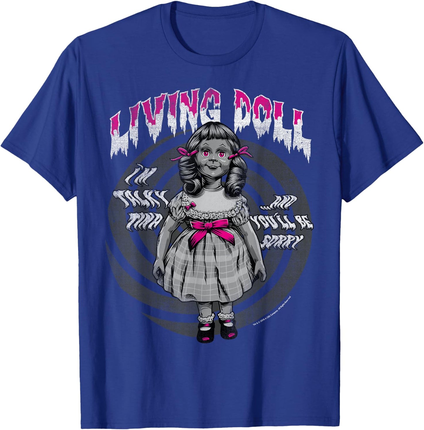 The Twilight Zone Living Doll Talky Tina Creepy T-Shirt - T-Shirt | Royal