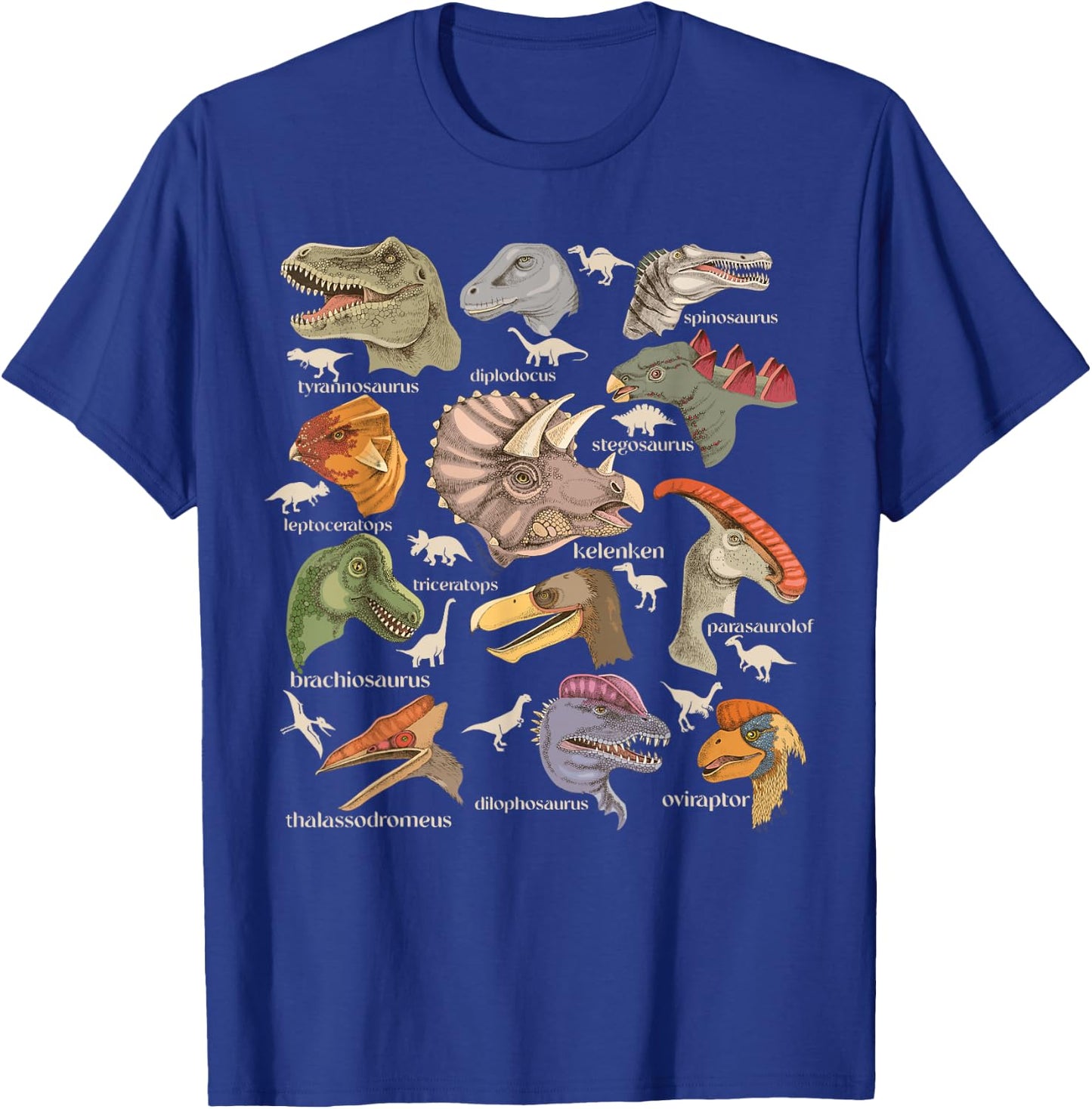 Paleontologist Costume Adults Dinosaurs Archaeologists Men T-Shirt - T-Shirt | Royal