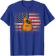 Guitar 4th of July Gift American Flag USA - Country Music T-Shirt - T-Shirt | Royal