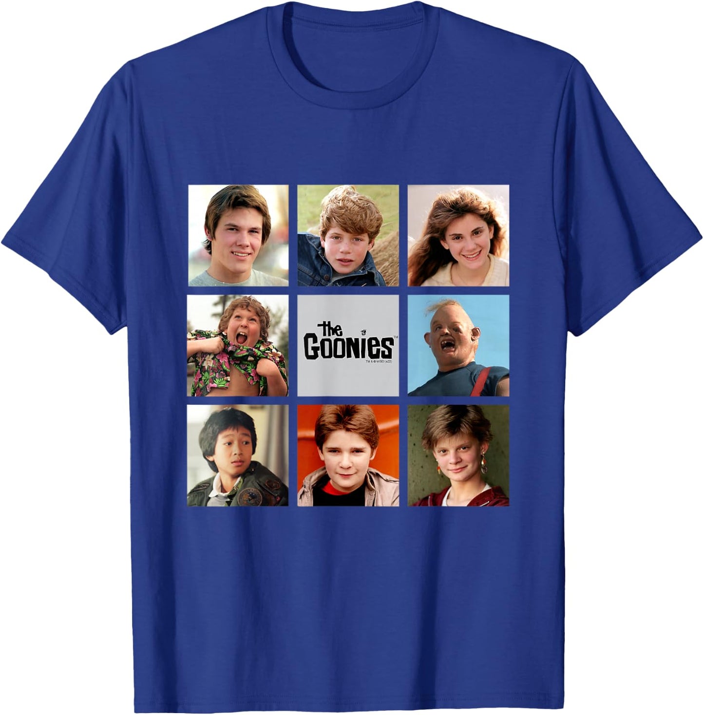 The Goonies The Goonie Bunch Cast Photos Movie T-Shirt - T-Shirt | Royal