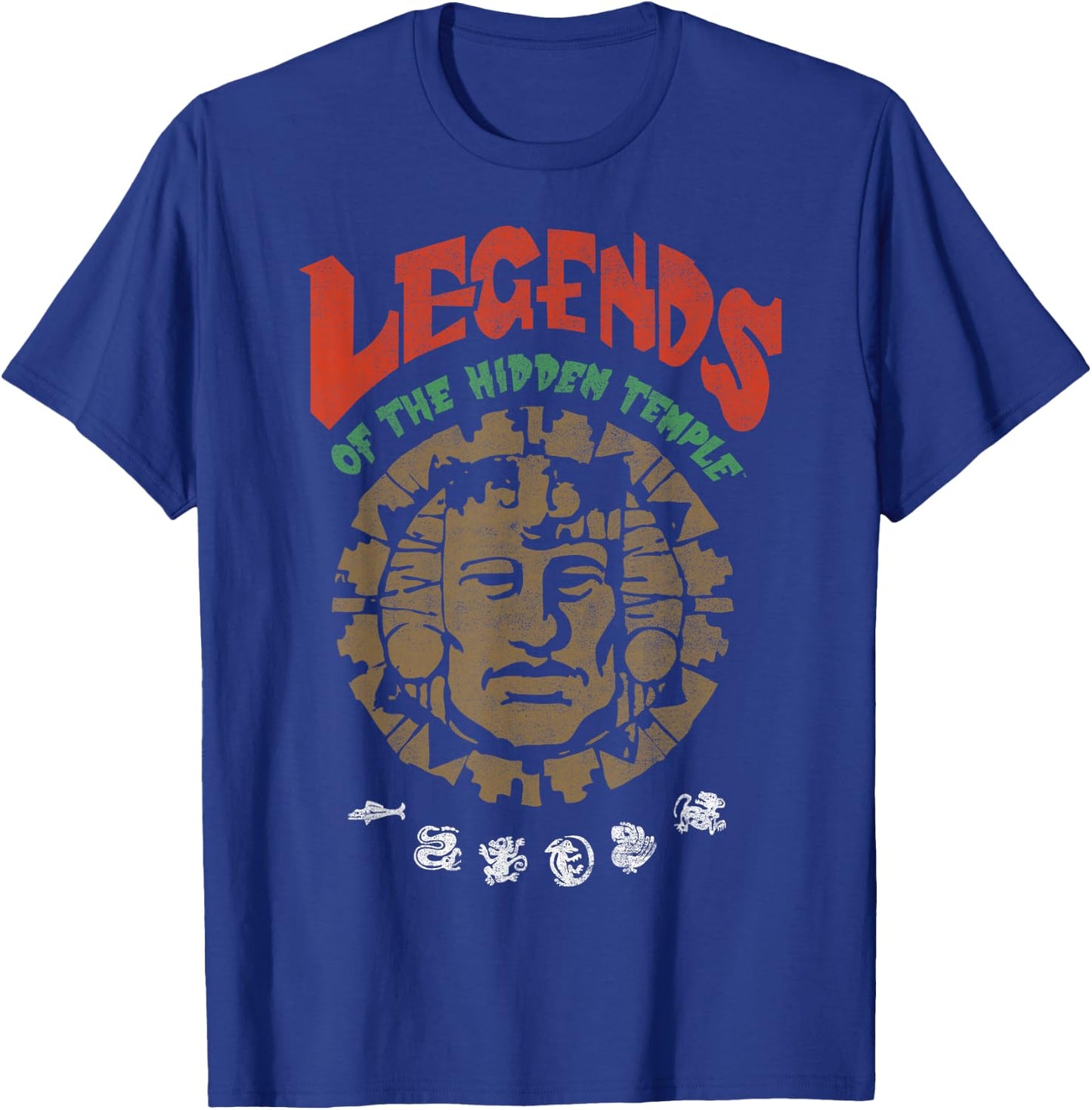 Legends of the Hidden Temple Vintage Poster T-Shirt - T-Shirt | Royal