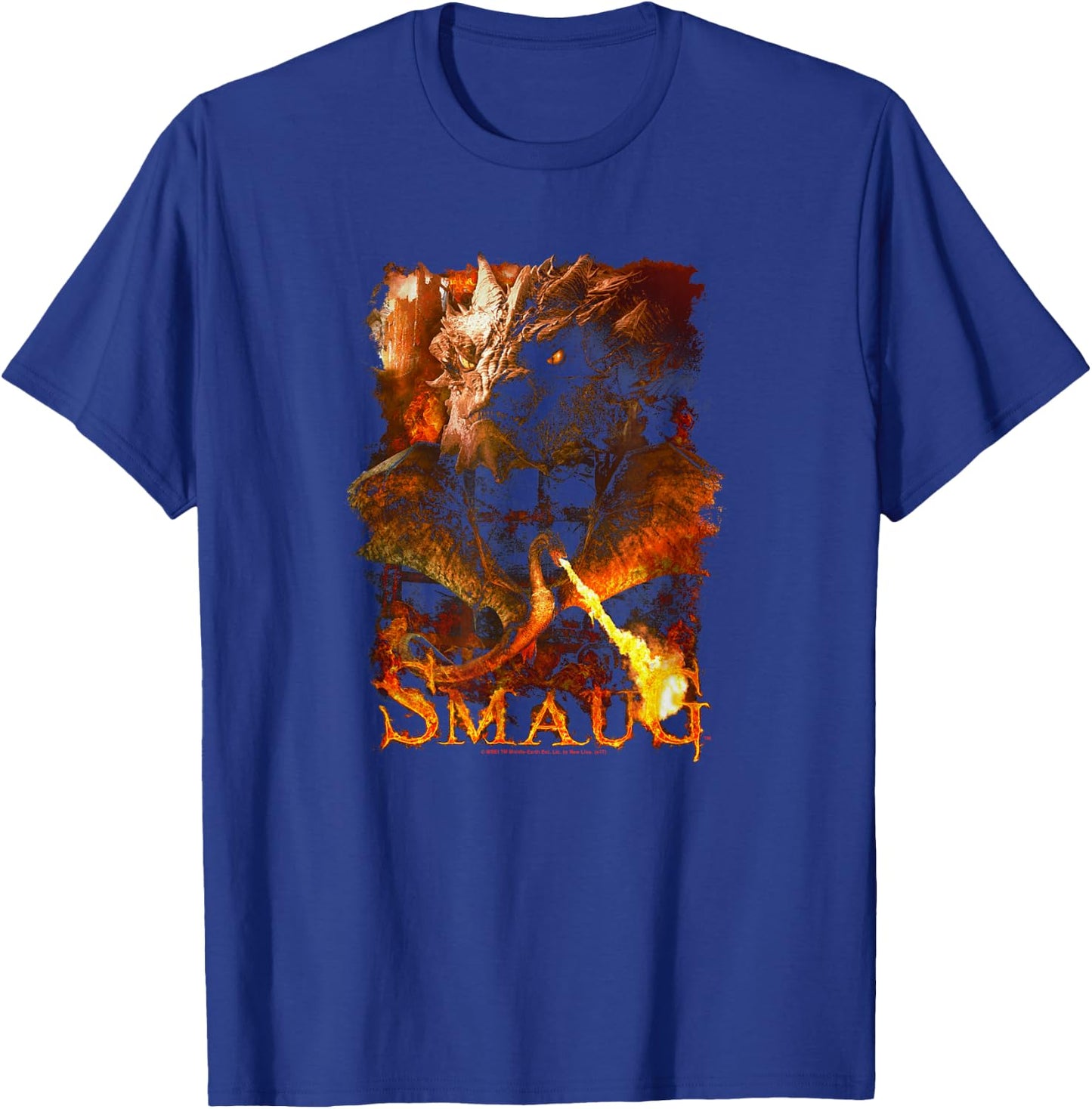 Hobbit Smaug Smolder T-Shirt - T-Shirt | Royal