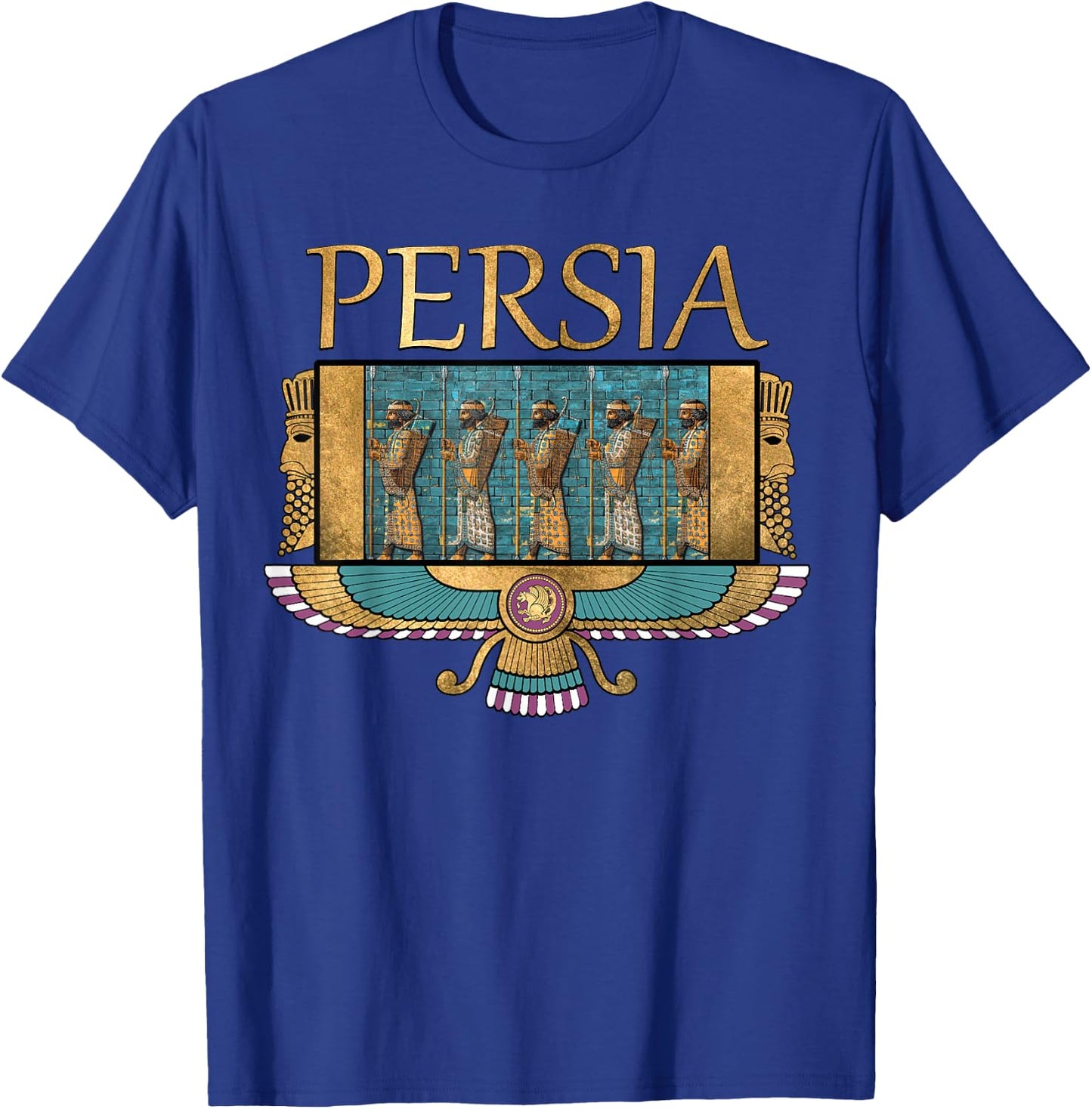 Persia Ancient Civilizations Persian Immortals T-Shirt - T-Shirt | Royal