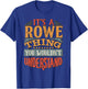 Rowe Name T-Shirt - T-Shirt | Royal