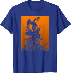 DC Comics Halloween Scarecrow Orange Poster T-Shirt - T-Shirt | Royal