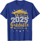 Proud Twin of a 2025 Graduate Team 25 Senior Graduation T-Shirt - T-Shirt | Royal