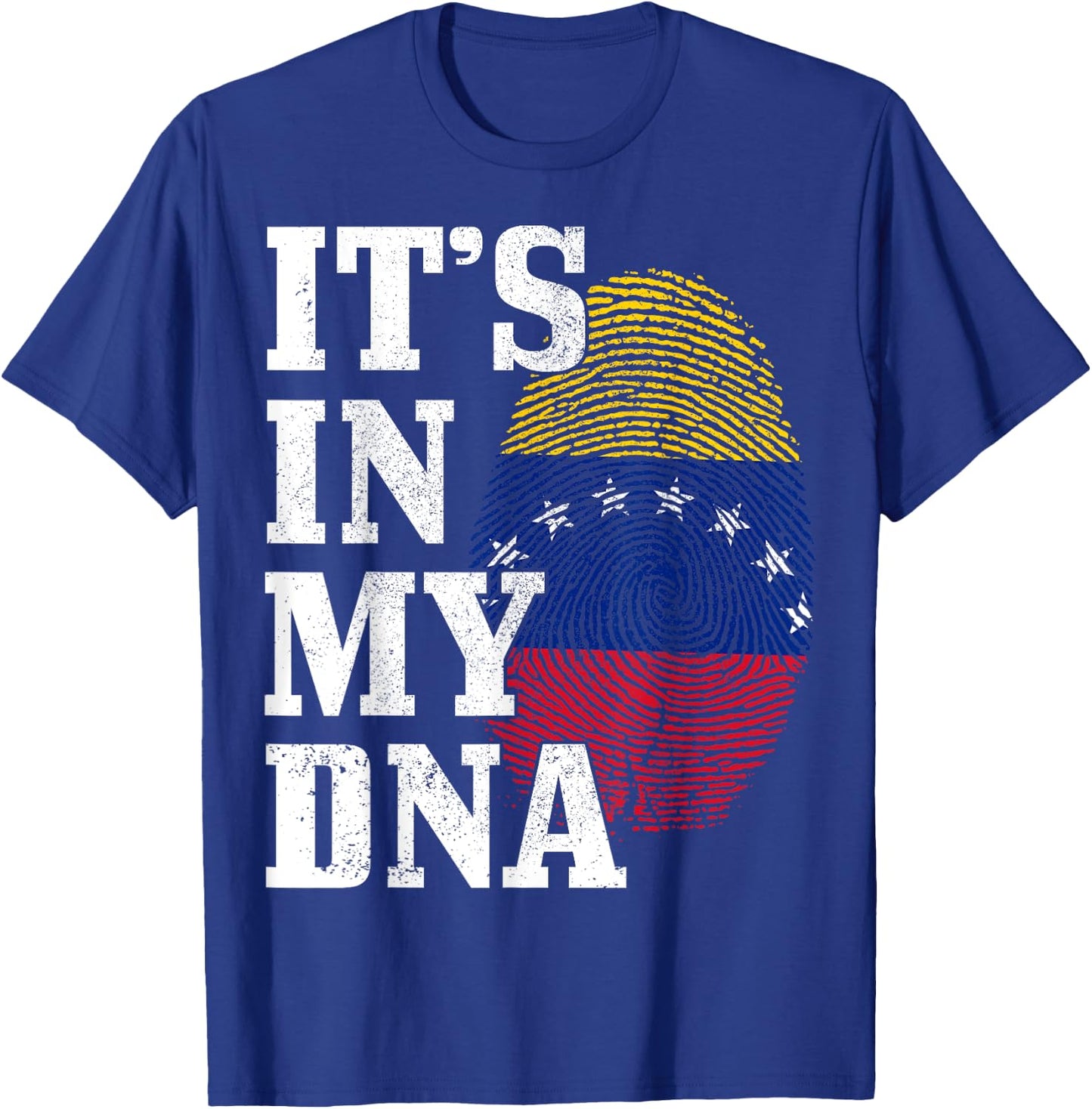 Venezuela It's in my DNA Flag T-Shirt - T-Shirt | Royal
