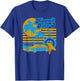 Hawaii Five-O 5 0 Surfer T-Shirt - T-Shirt | Royal