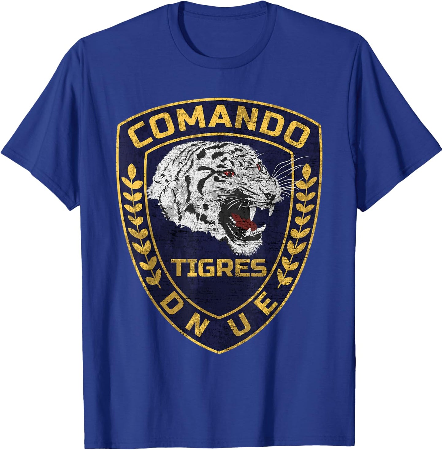 TIGRES Honduran Police Special Force Honduras Army SWAT T-Shirt - T-Shirt | Royal