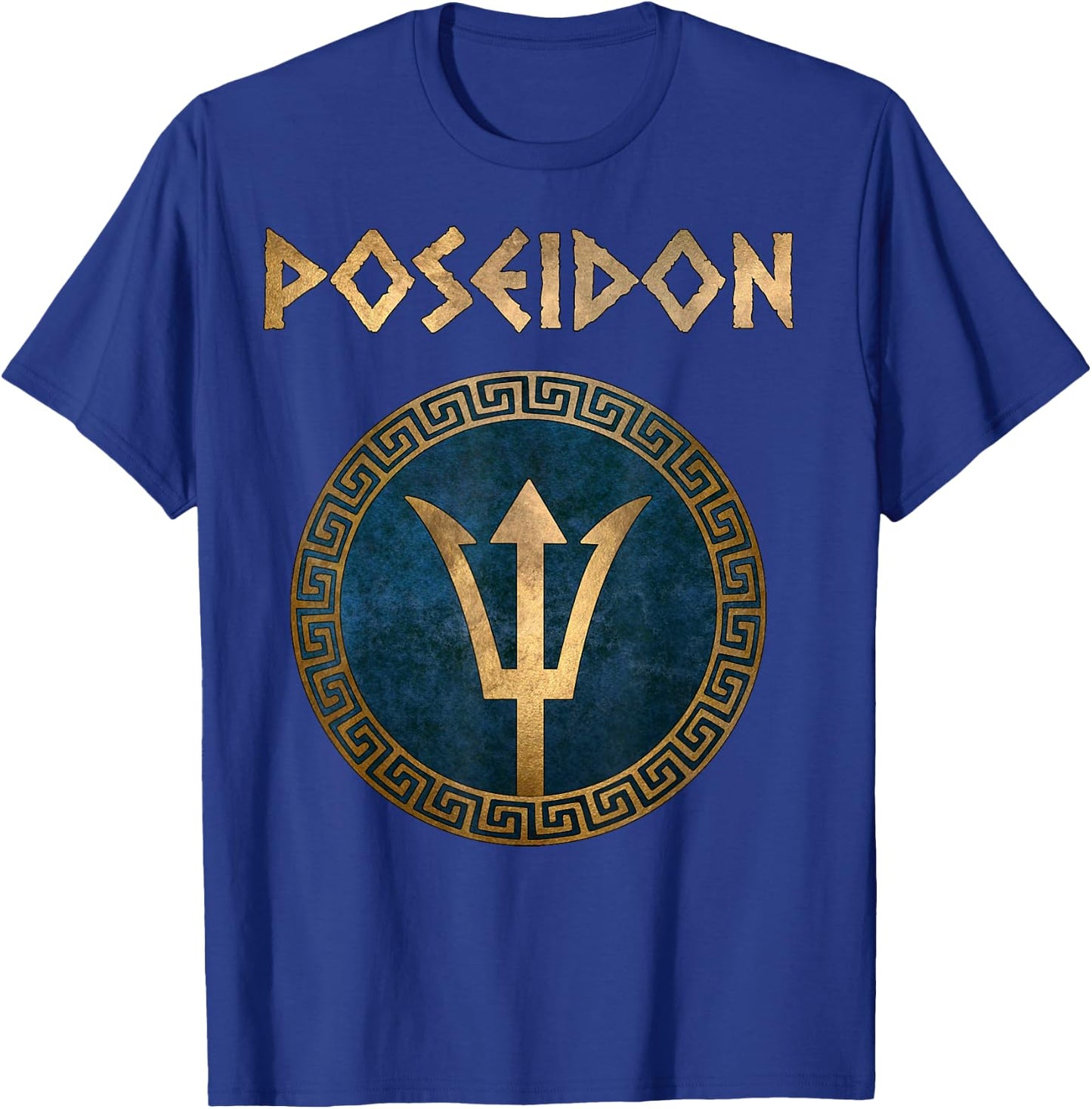 Poseidon Ancient Greek God T-Shirt - T-Shirt | Royal