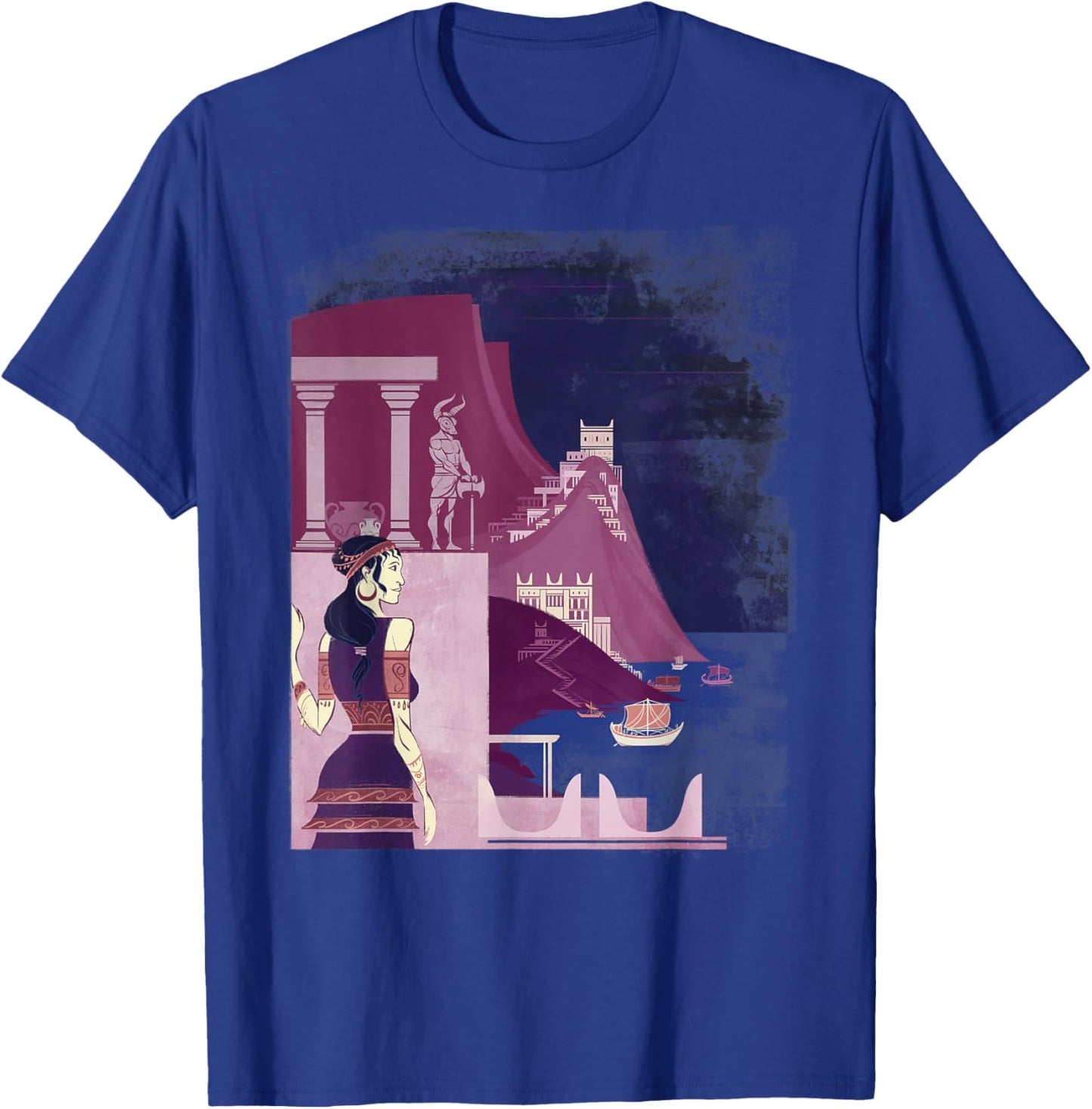 Ancient Minoan Civilization - Mediterranean History T-Shirt - T-Shirt | Royal