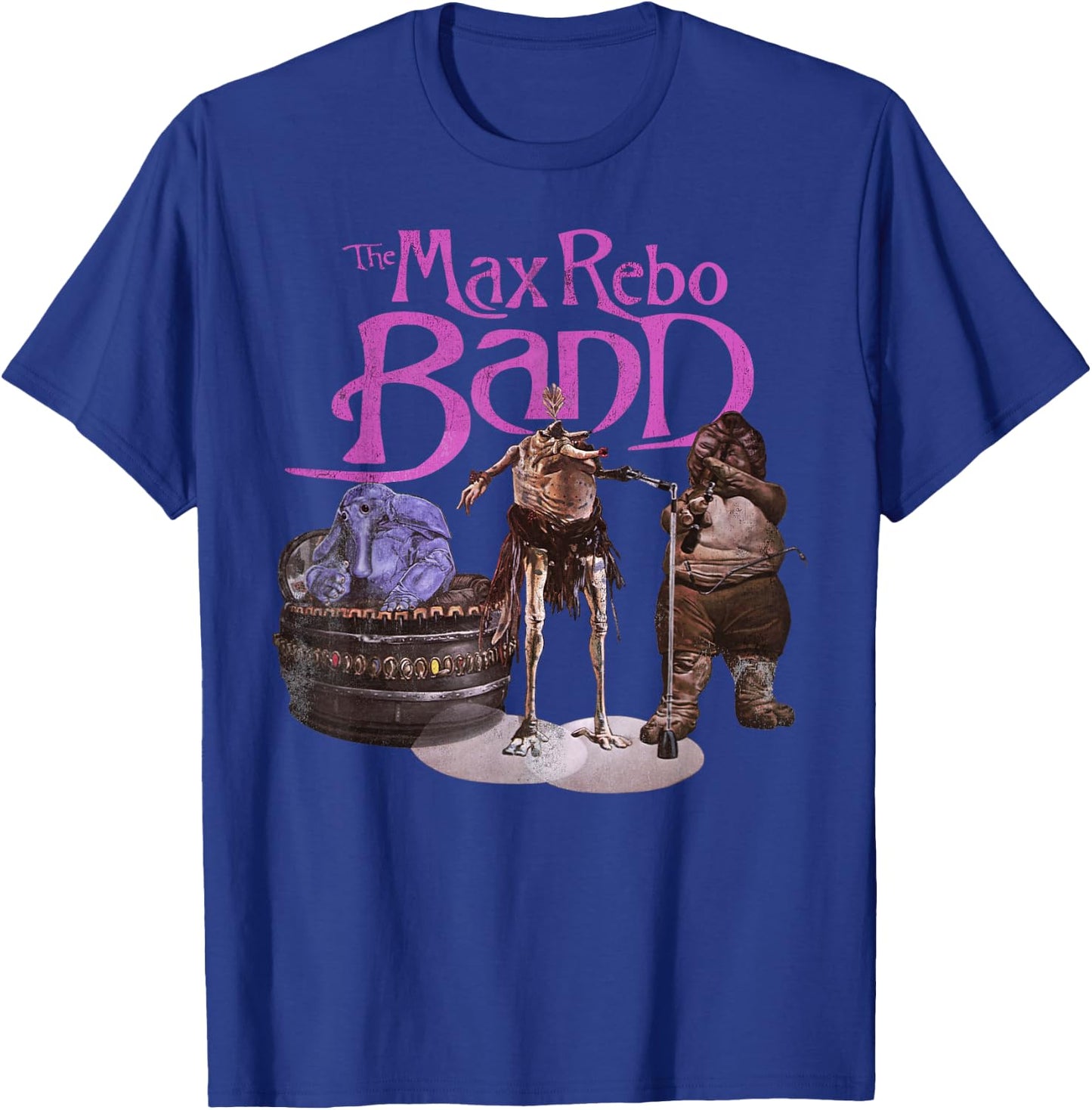 Star Wars The Max Rebo Band Vintage 70's Epic Rock T-Shirt - T-Shirt | Royal