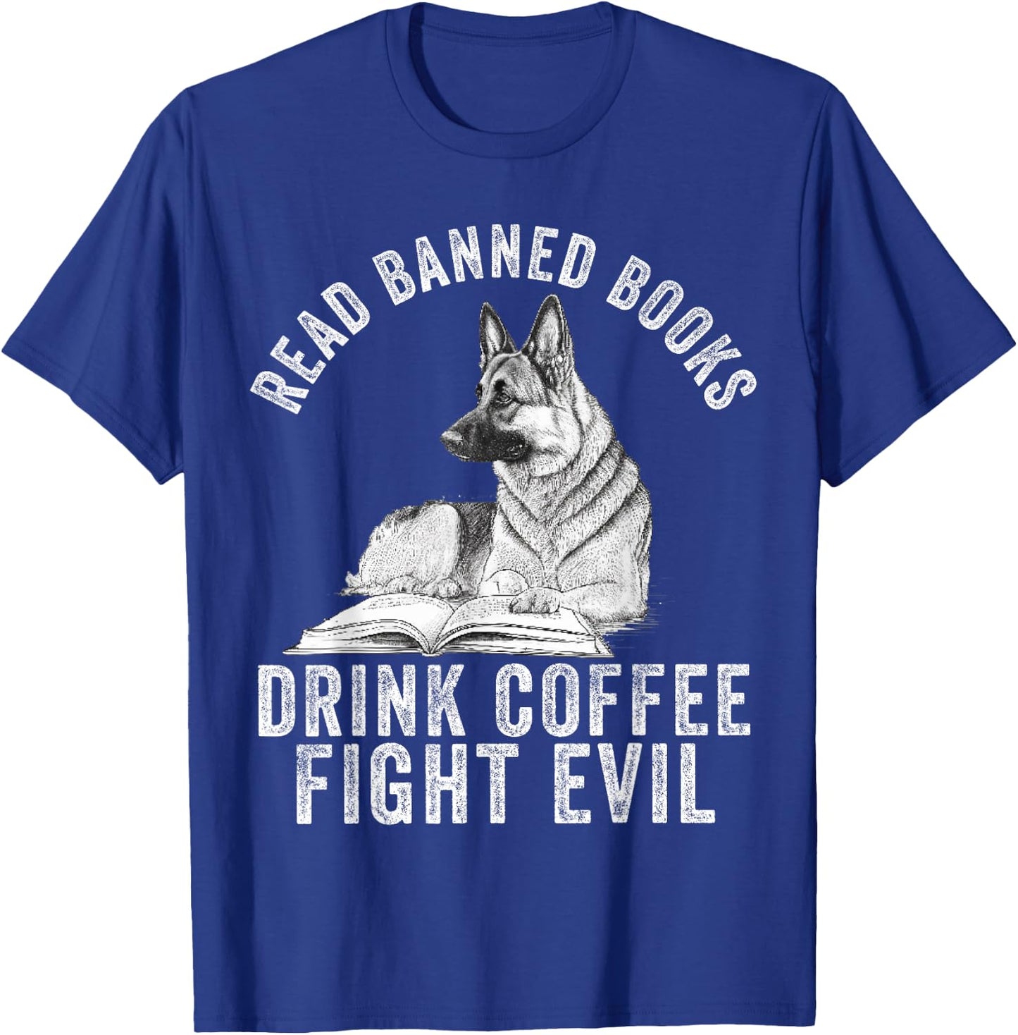 I Read Banned Books Lover BookWorm Love Banned Books T-Shirt - T-Shirt | Royal