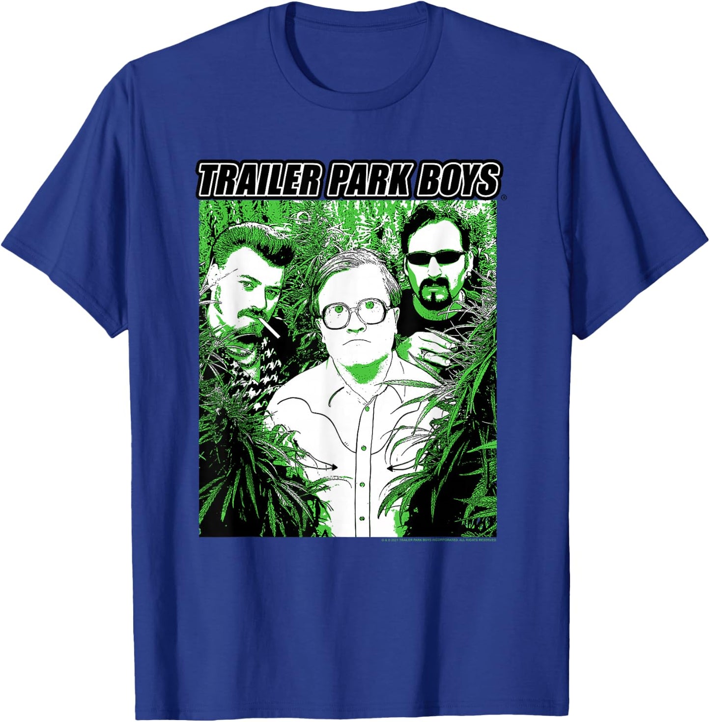 Trailer Park Boys in The Weeds High Contrast Photo TV Show T-Shirt - T-Shirt | Royal